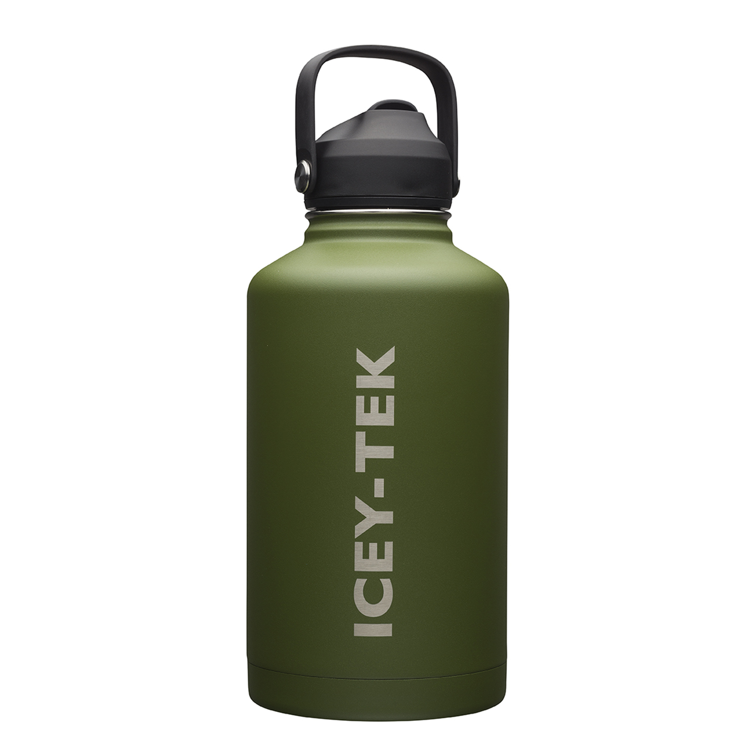 1.9ltr Bottle Olive straw lid